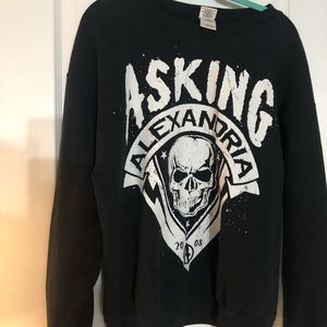 Asking Alexandria band crewneck